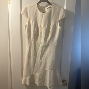 Alexander McQueen Cream Cocktail Dress